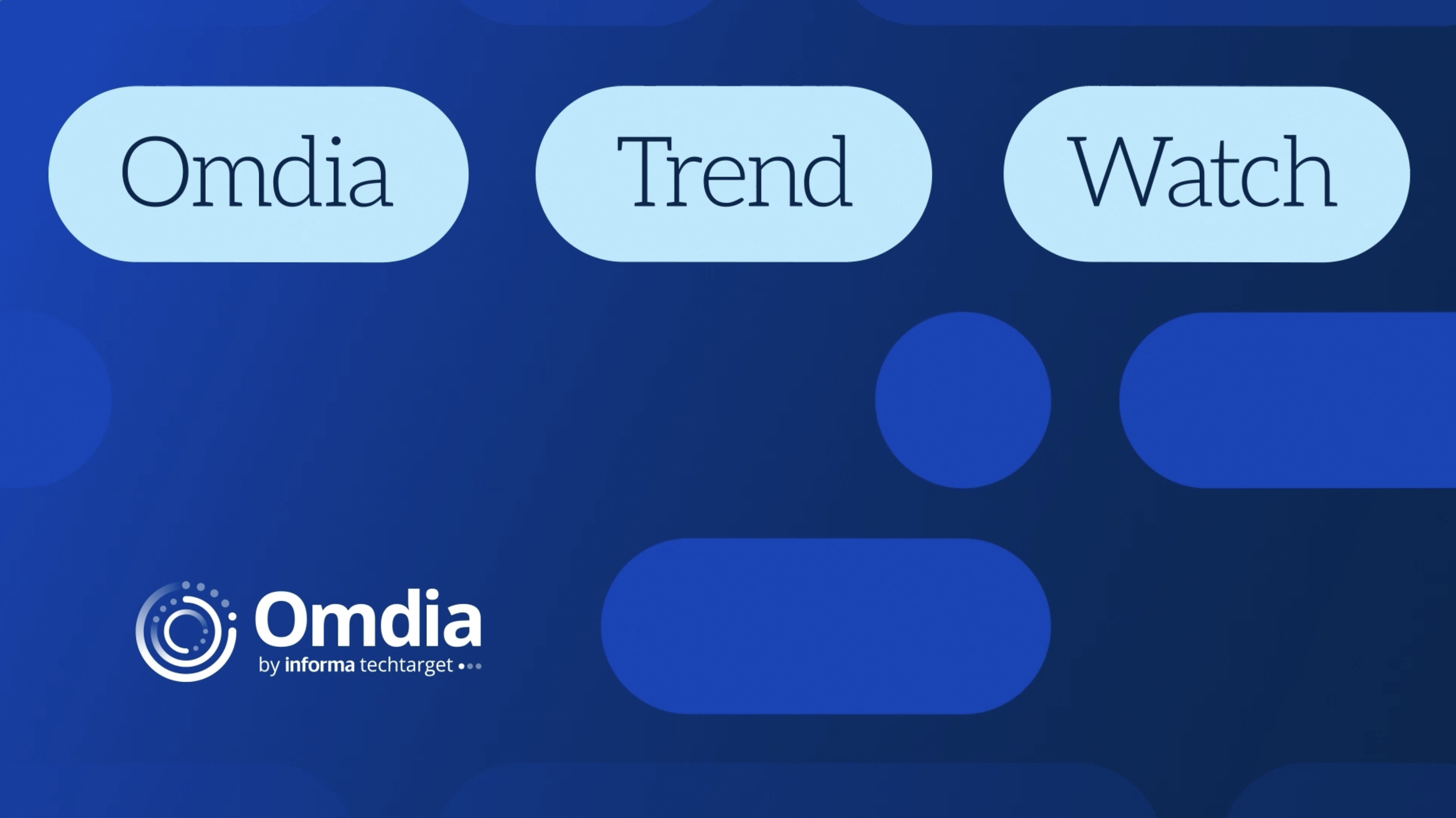 trend watch navy background